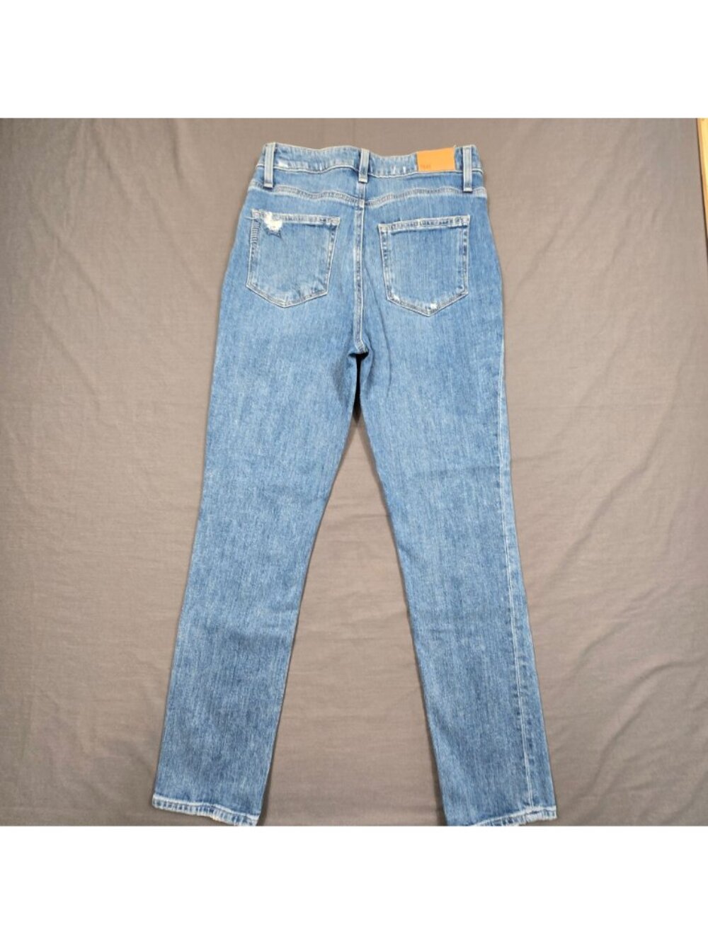 Paige Size 27 Womens Sarah Slim Jeans Light Blue Distressed Denim - Picture 5 of 6